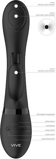 Vive Vibrator G-Spot Black