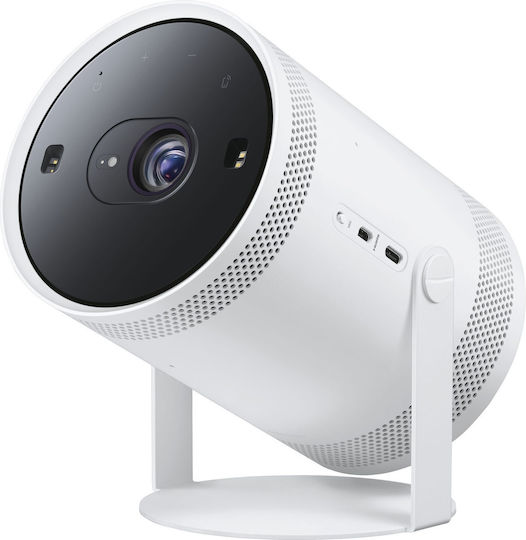 Samsung The Freestyle 2nd Gen Projector με Wi-Fi και Ενσωματωμένα Ηχεία Λευκός