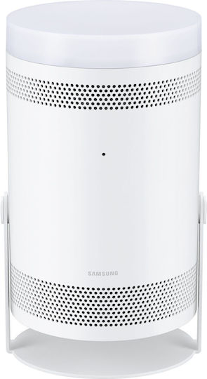 Samsung The Freestyle 2nd Gen SP-LFF3CLAXXXE Mini Projector DLP (DMD) Full HD LED Lamp with Wi-Fi and Built-in Speakers White