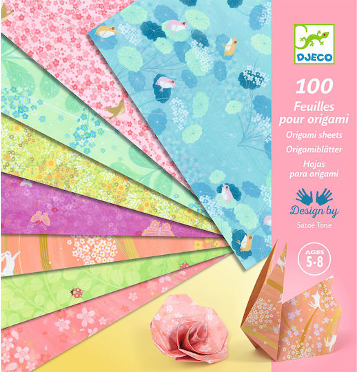 Djeco Origami Flowers for Children 8+ years old Years 176-