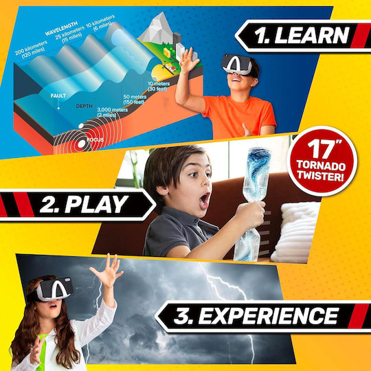 Bill Nye's Weather Kit Xtreme Weather Lab Vr STEM Εργαστήριο για 8-12 Ετών