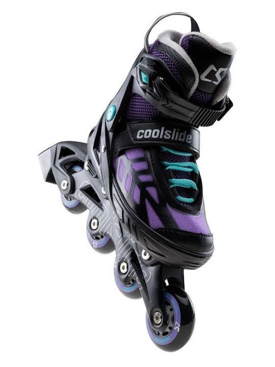 Coolslide Wonton Yg Inline Rollers Μαύρα Παιδικά Coolslide Wonton Yg Inline Rollers Μαύρα Παιδικά