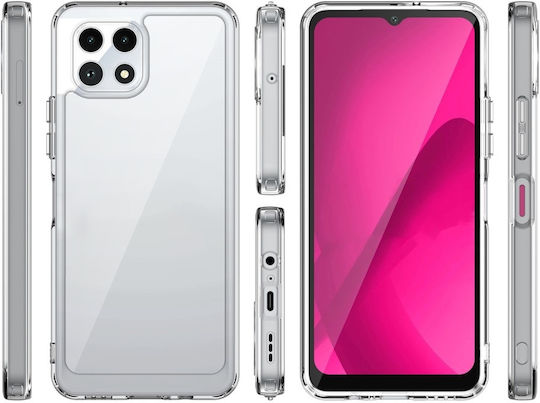 Carcasă Transparentă Hibridă Fusion pentru T Phone 2 5G