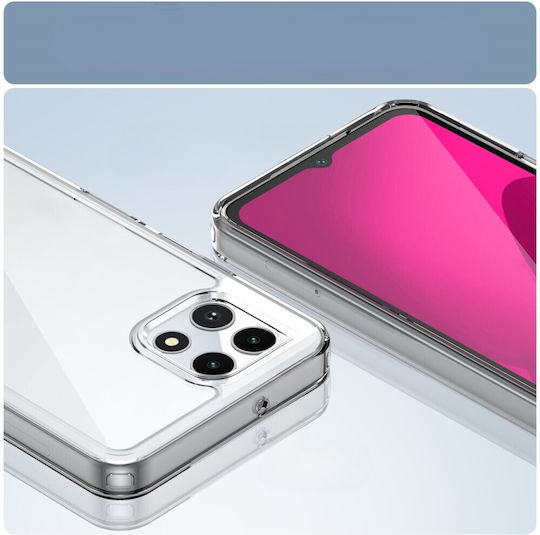 Carcasă Transparentă Hibridă Fusion pentru T Phone 2 5G