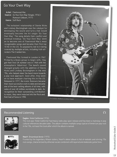 RSL The Rockschool Guitar, Grade 2 & Online Audio (2024) Παρτιτούρα για Κιθάρα