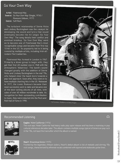 RSL Rockschool Drums, Book 2 & Online Audio (2024) Παρτιτούρα για Ντραμς