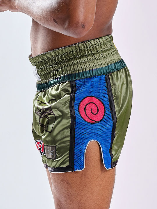 Elion Bărbați Shorts Kick/Thai Boxing Verde