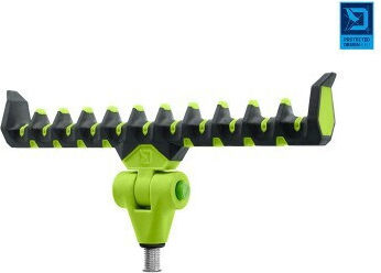 Verstellbare Rutenhalterung Delphin Sixto Reaxe Flexi Breite 215 mm Grün Schwarz