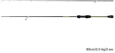 Delphin Reaction 183 cm Ultralight Spinnrute A 0,5-6 g Parabolische Aktion
