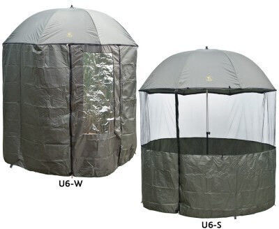 Baracuda U6-WS Cort De Camping Verde Cu Dublu Material 180x180cm