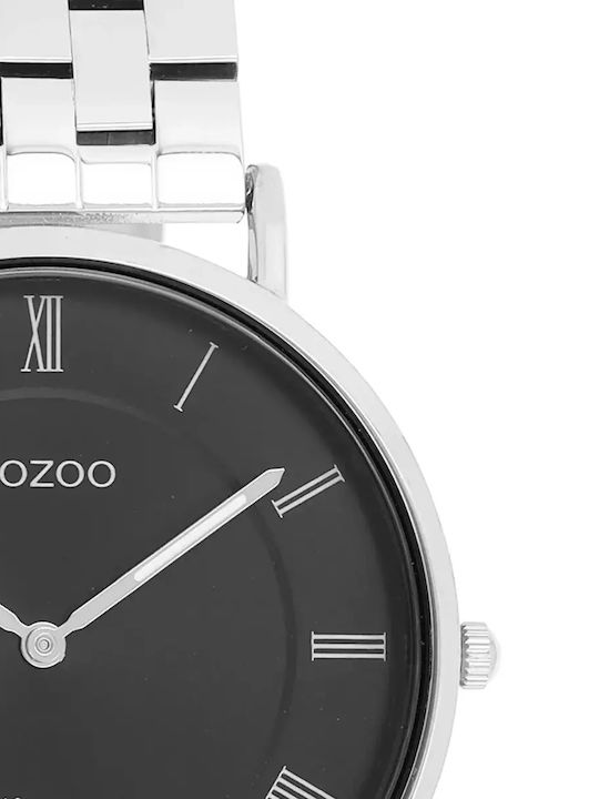 Vintage Womens Watch 36mm Battery with Silver Stainless Steel Bracelet