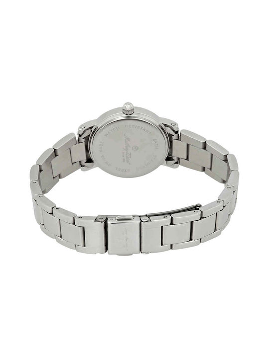 Mathey Tissot Watch with Silver Metal Bracelet