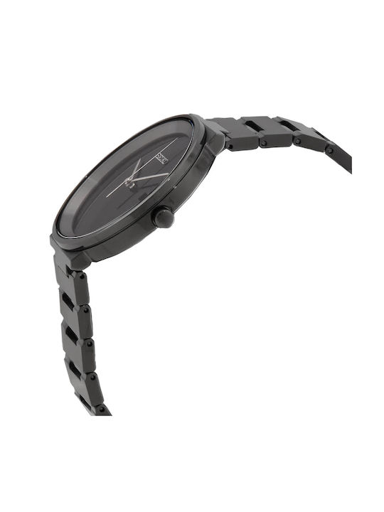 Seiko Essentials Γυναικείο Ρολόι 40.6mm Μπαταρίας με Μαύρο Μεταλλικό Μπρασελέ