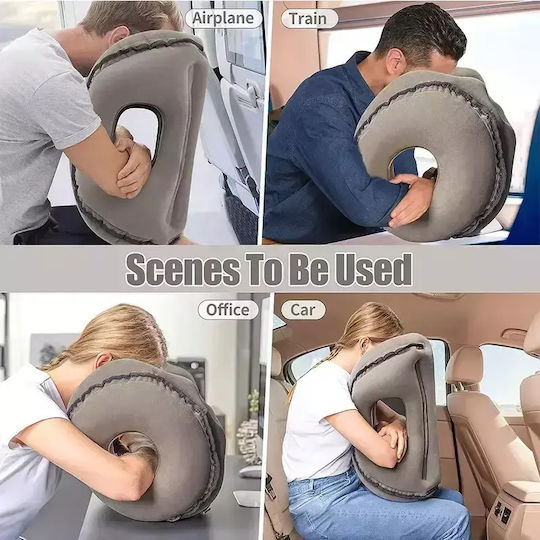 Giftland Inflatable Travel Pillow with Carrying Case