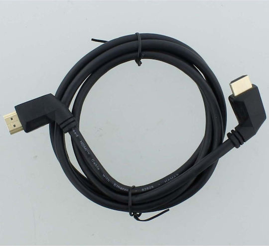 Hama 205022 Hdmi Cable 4k Ethernet 1.5 Meters Gold-plated Black