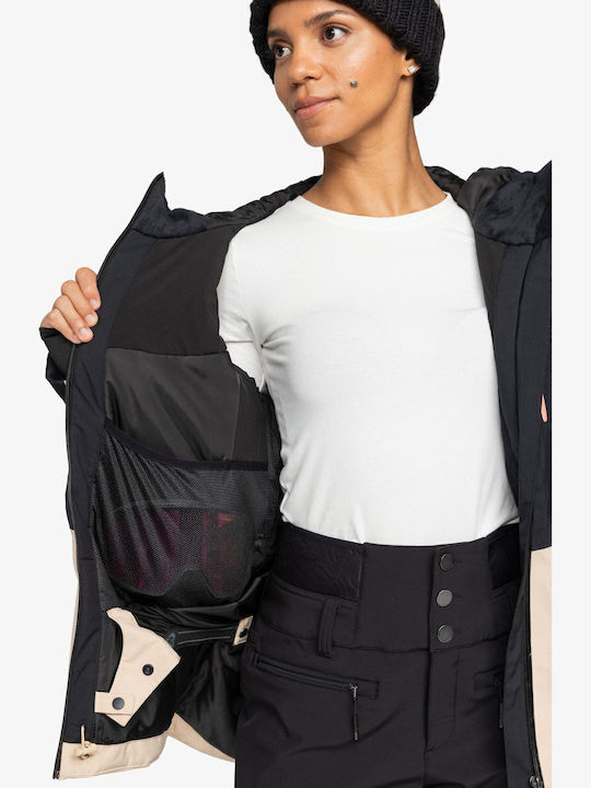 Roxy Peakside Women's Ski & Snowboard Jacket Black ERJTJ03478-KVJ0