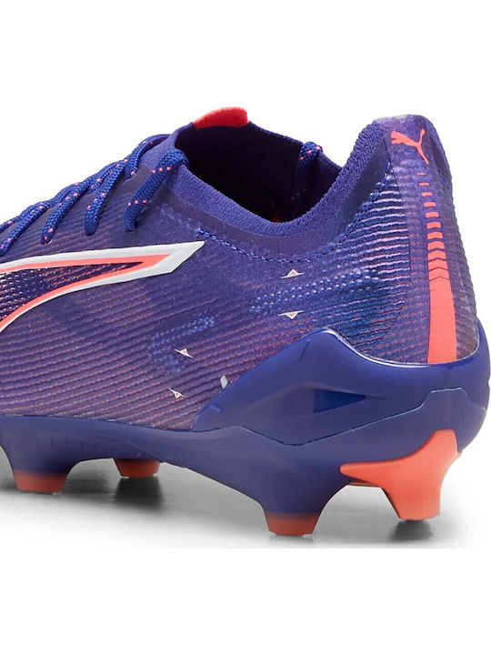 PUMA Ultra 5 Ultimate Ποδοσφαιρικά Παπούτσια με Τάπες FG Μπλε