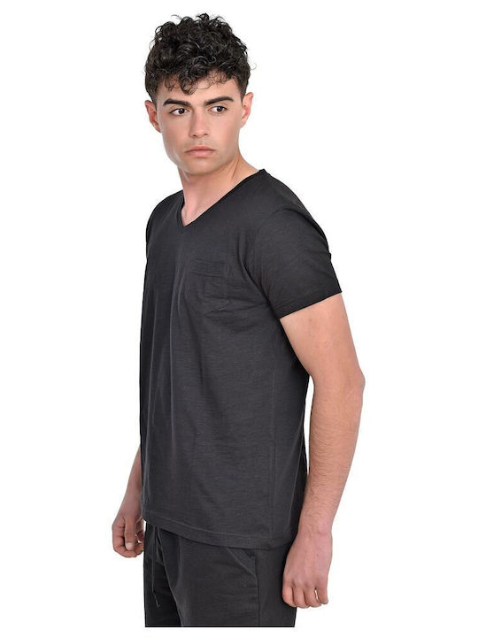 T-shirt Μαύρο