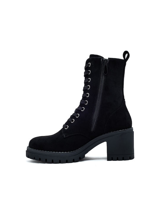 Stiefeletten Damen Schwarz