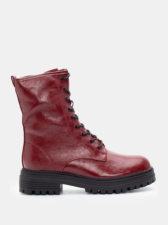 Luigi Kampfstiefel Burgundisch 4386870