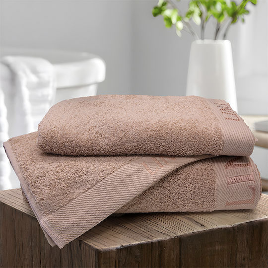 Lino Home Кърпа за лице Brandy 50x100см. Pudra Тегло 650гр/кв.м