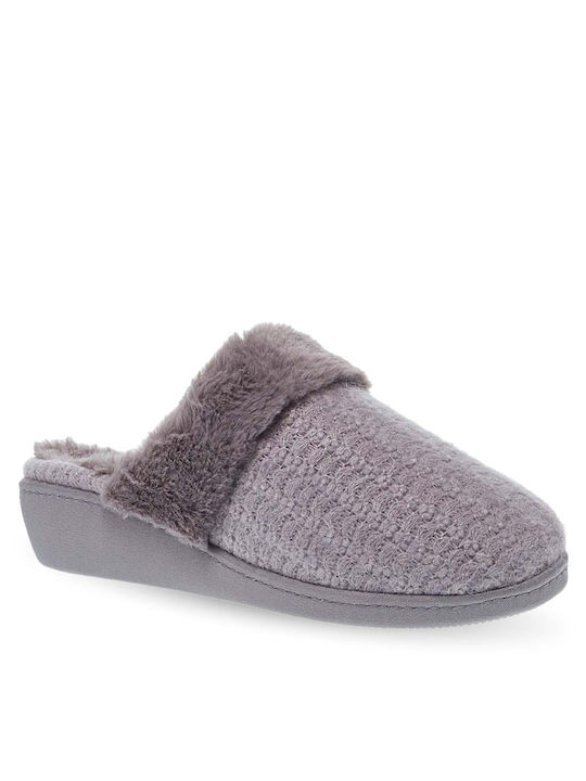 Parex Winter Women's Slippers in Gray color