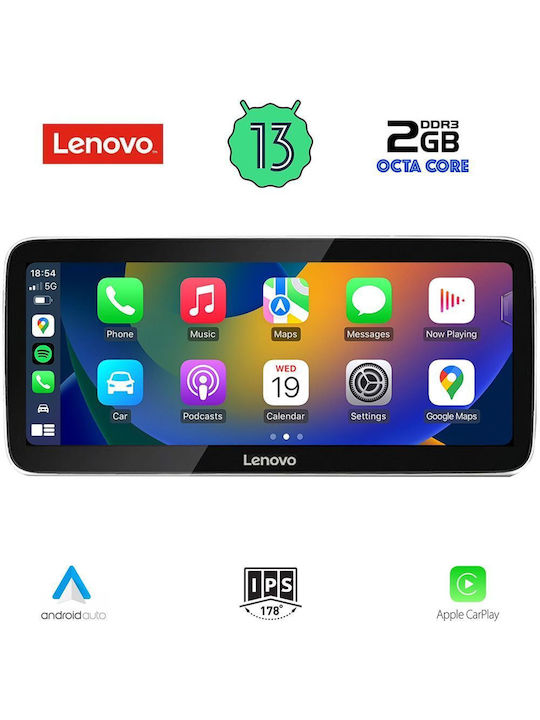 Lenovo Car Audio System for Mercedes-Benz CLA Class / GLA 2016-2019 (Bluetooth/USB/WiFi/GPS/Apple-Carplay/Android-Auto) with Touch Screen 12.3"