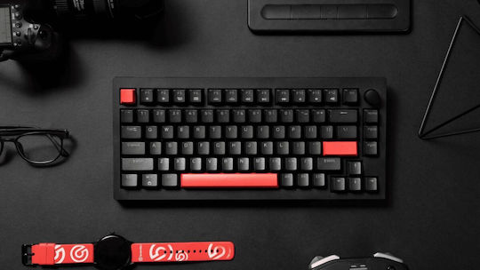 Keychron Lemokey X4-A3 QMK X4-A3 Gaming Mechanical Keyboard 75% with Keychron Brown Switches and Illuminated Keys English US