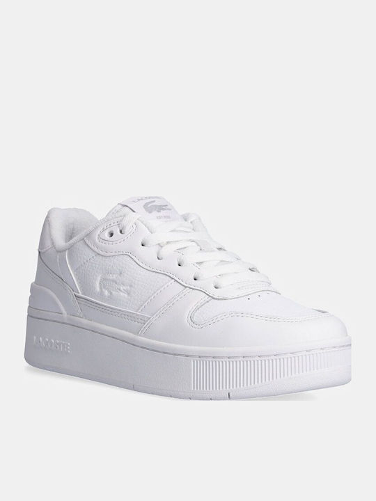 T-Clip Flatforms Sneakers White