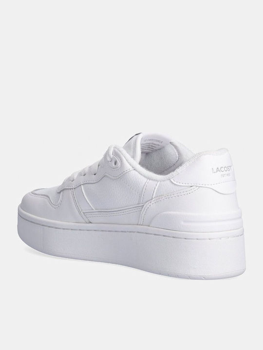 T-Clip Flatforms Sneakers White