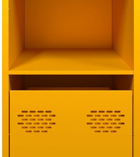 Μπουφές Schrank mit Schubladen Mustard 101.5x39x73.5cm