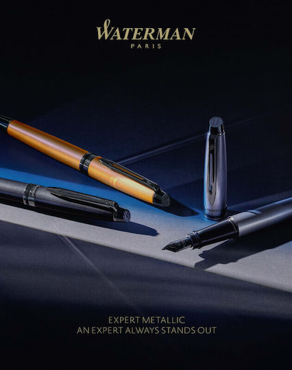 Waterman Expert Füllfederhalter Rosa mit Blau Tintenfarbe