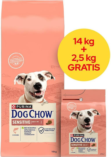 Purina Sensitive 2.5kg Dry Food Gluten-Free for Adult Dogs with Salmon