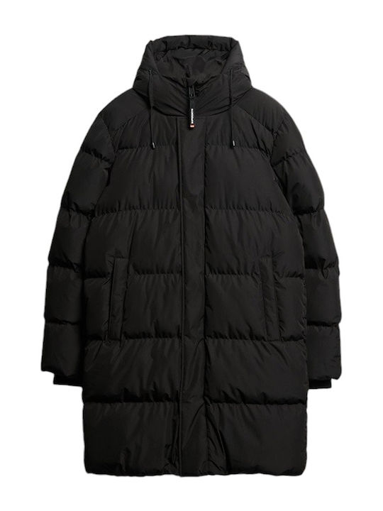 M D2 Sdcd Зимно Мъжко Яке Puffer Черно