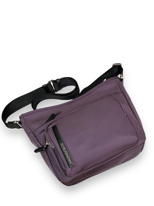 Hunter Damenhandtasche Crossbody / Schulter Lila