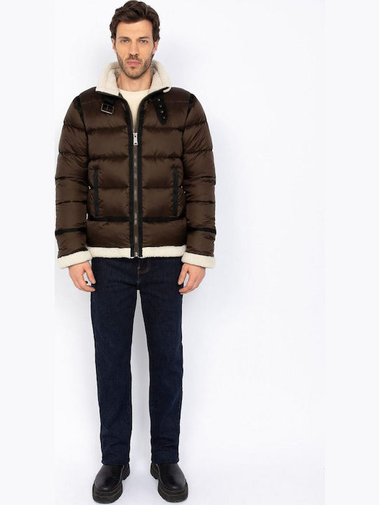 Μπουφάν Puffer Καφέ