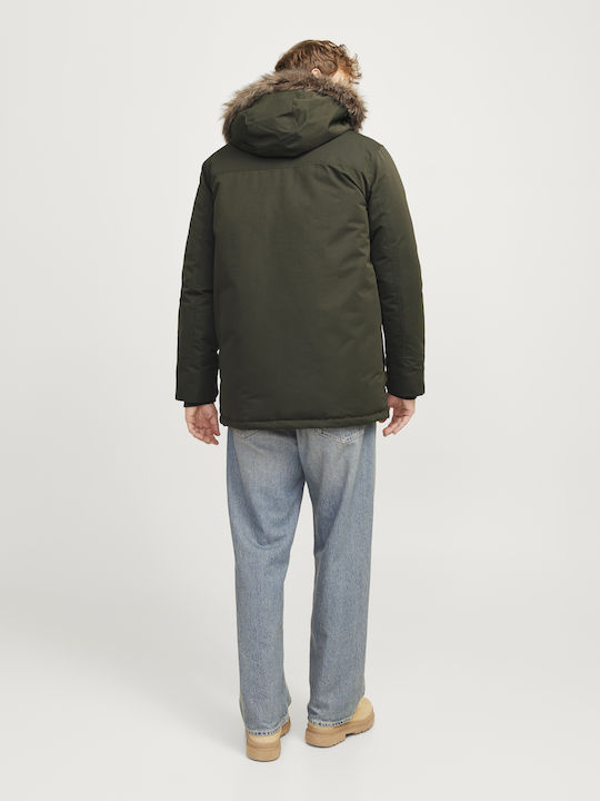 Jack & Jones Jacket Parka Khaki