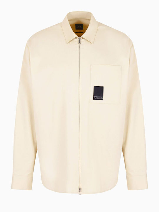 Armani Exchange Πουκάμισο Μπεζ Armani Exchange Πουκάμισο Μπεζ