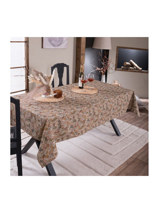 Teoran Tischtuch Vigo Mehrfarbig 135x135cm