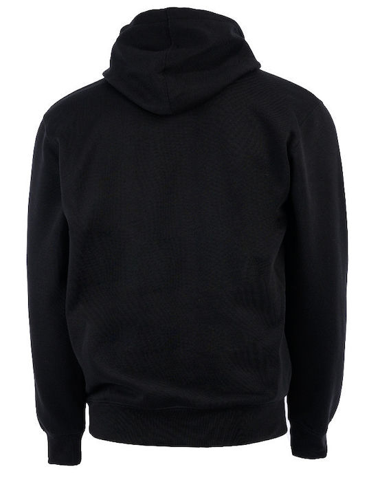 Sweatshirt mit Kapuze Schwarz