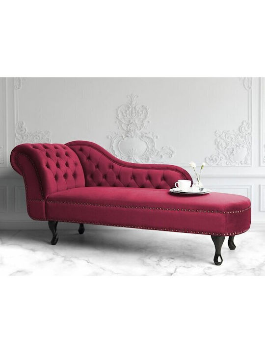 Berwyn 696 Șezlong Modern Din Catifea 79x61x170cm
