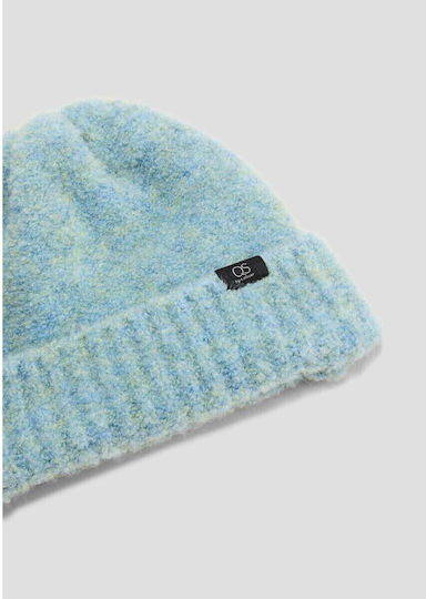 Beanie Unisex Beanie Gestrickt in Hellblau Farbe