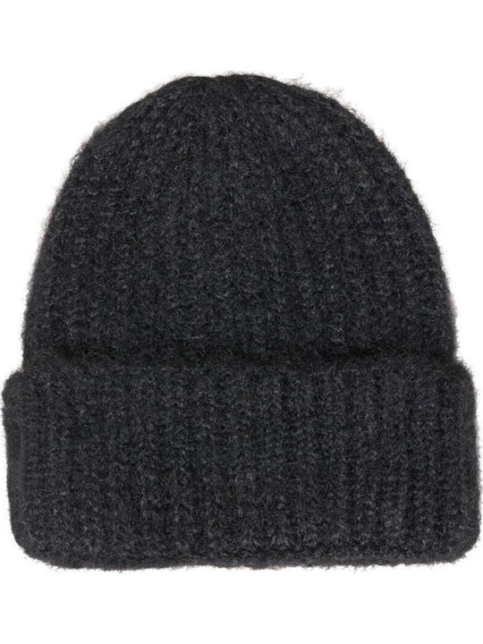 Beanie Frauen Beanie Gestrickt in Schwarz Farbe