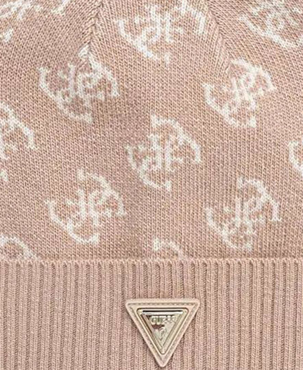 Beanie Unisex Căciulă Tricotat în culoarea Bej