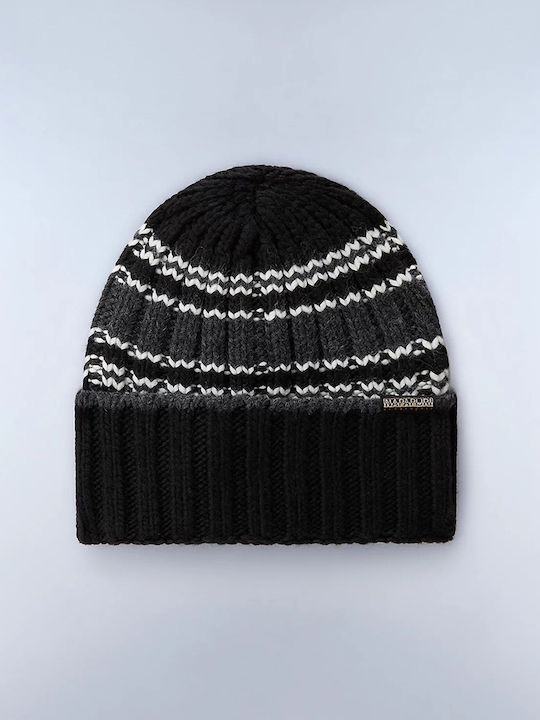 Beanie Ανδρικός Σκούφος Πλεκτός σε Μαύρο χρώμα