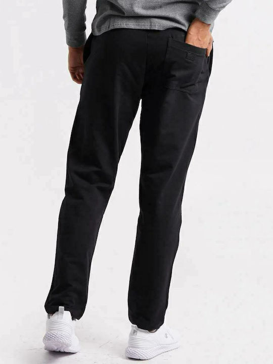 Sweatpants without Elastic Black