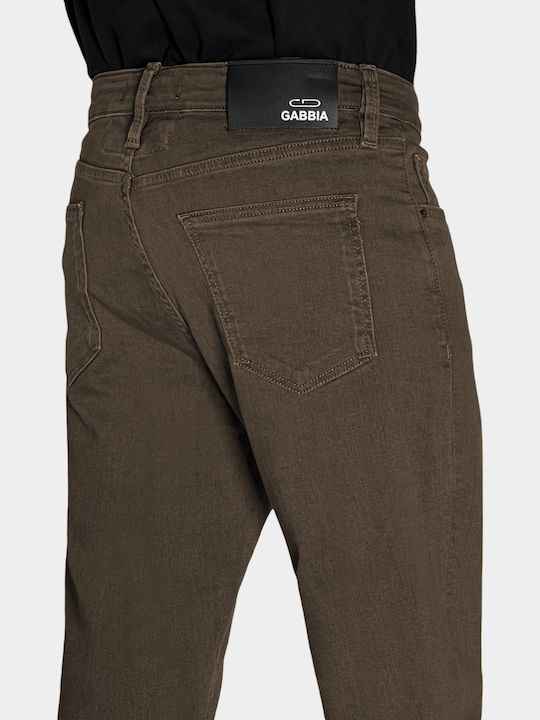 Men's Jeans Pants Elastic CAFE