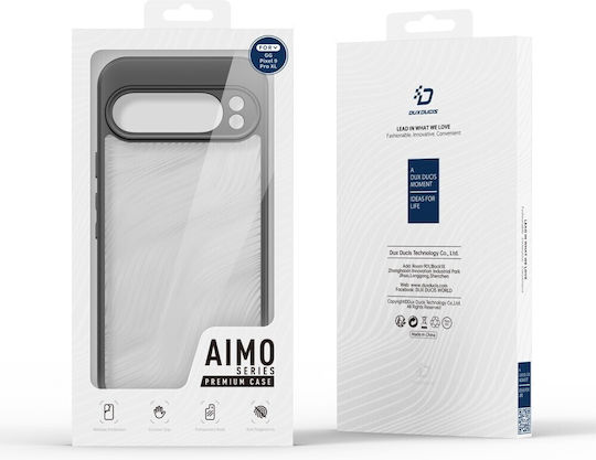 Husă Duxducis Google Pixel 9 Pro XL Aimo Transparent Negru