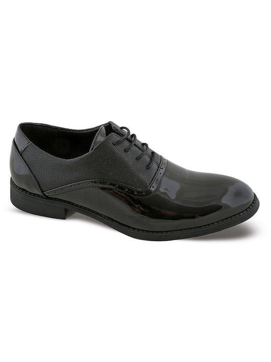 Cockers Men's Synthetic Leather Casual Shoes Black