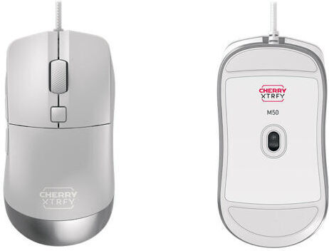 Cherry XTRFY M50 Ασύρματο RGB Gaming Ποντίκι 12000 DPI Λευκό